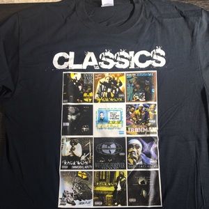 Wu Tang Clan Rock Band Tee XL Classic
